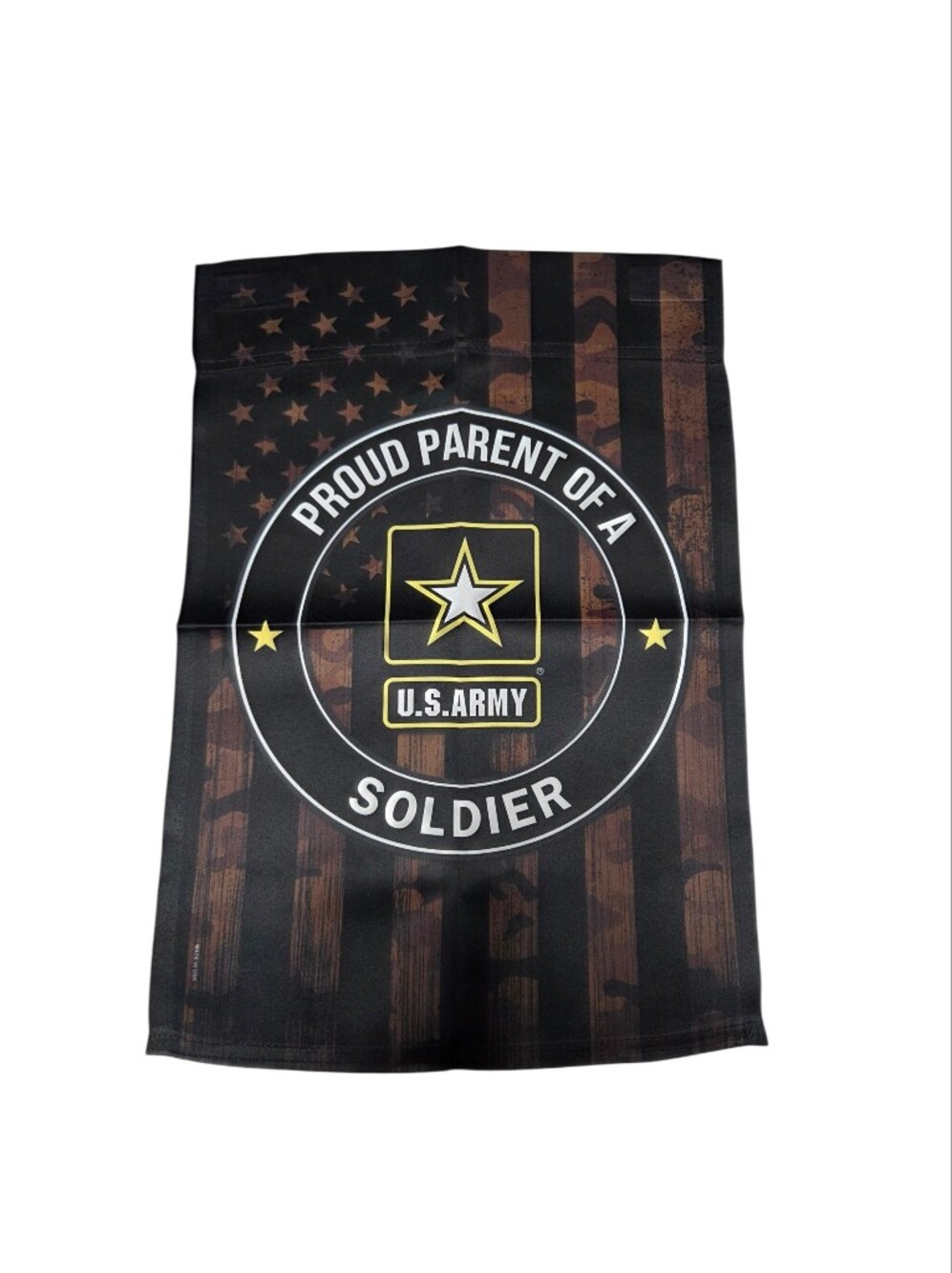 U.S. Army "Proud Parent Of A Solider" Garden Flag Double Sided NWT 13" X 18"